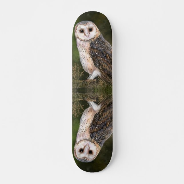 Skateboard de la chouette de l'Ouest (Devant)