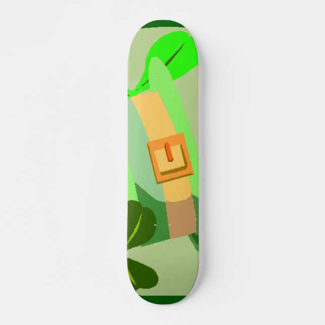 Skateboard de la Saint Patrick (Devant)
