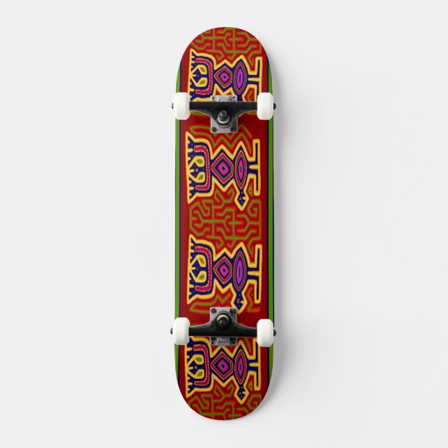 Skateboard de la tribu San Blas (Recto)