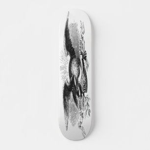 Skateboard de l'aigle de guerre révolutionnaire