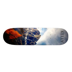 Skateboard de montagne, nom personnalisé.