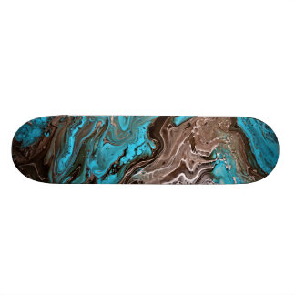 Skateboard "De nouveau au bayou bleu"