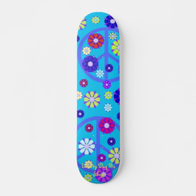 SKATEBOARD DE PAIX super - PAR LIBERTY DOG PRO SHO (Devant)