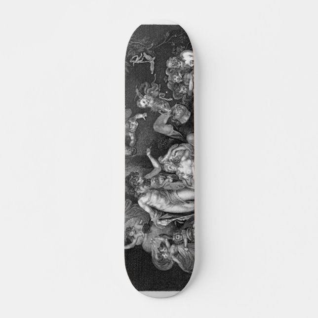 Skateboard de rêve de la nuit d'été (Devant)