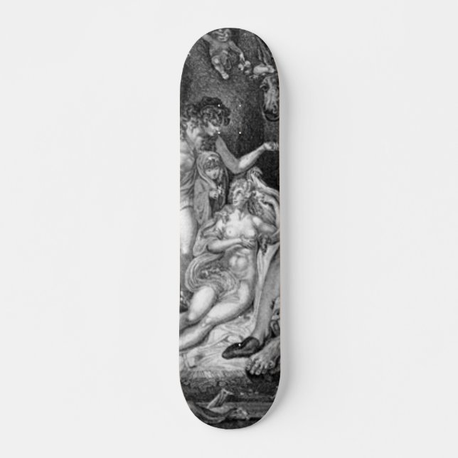 Skateboard de rêve de la nuit d'été (Devant)