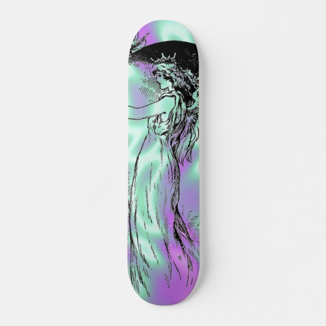 Skateboard de rêve de la nuit d'été (Devant)