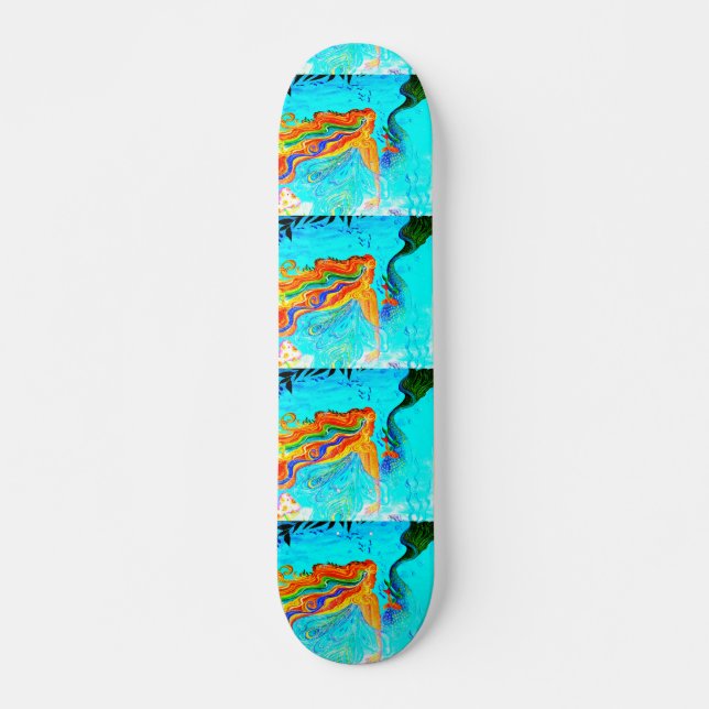 skateboard de sirènes (Devant)