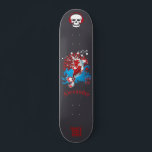 Skateboard de style japonais avec anagram 風 person<br><div class="desc">Un skate deck personnalisable de style japonais avec l'anagram 風 pour "Wind". vous pouvez également le personnaliser avec votre nom</div>