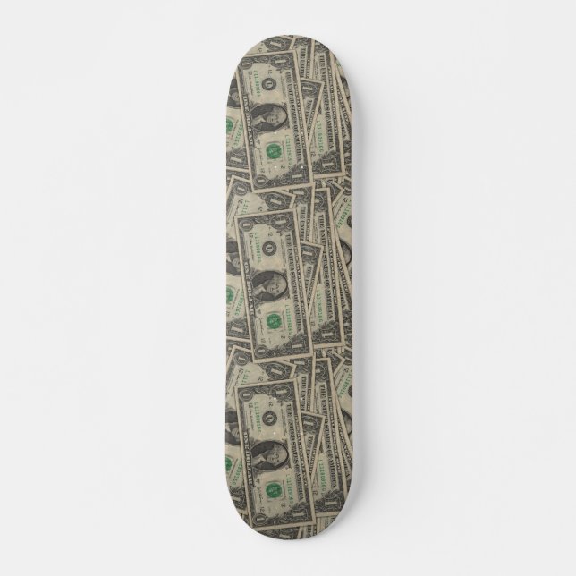 Skateboard De vieux dollars impressionnants (Devant)