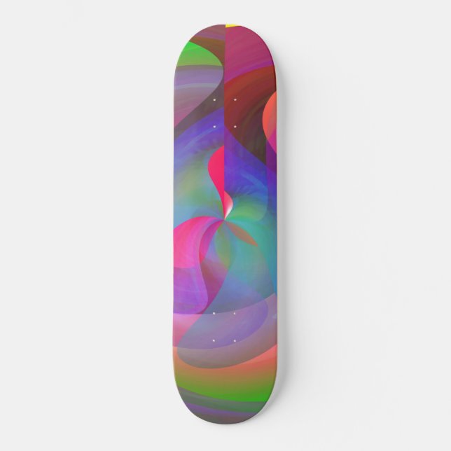 Skateboard Décalage de forme (Recto)