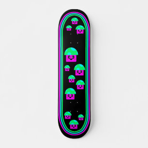 SKATEBOARD DECK DE CHAMPIGNON KAWAII