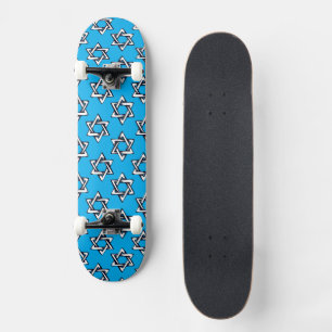 Skateboard Deck Judaica - Cadeaux - Etoiles juives