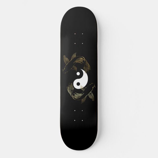 Skateboard Deck "Koi- Yin Yang" (Recto)