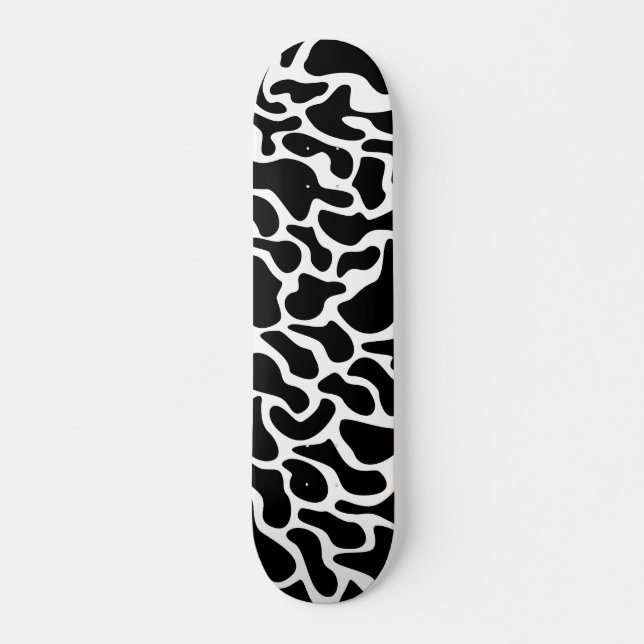 Skateboard Deck mit Kuhflecken Kuhflecken (Devant)
