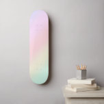 Skateboard Décor moderne coloré aquarelle arc-en-ciel<br><div class="desc">Décor moderne coloré aquarelle arc-en-ciel</div>