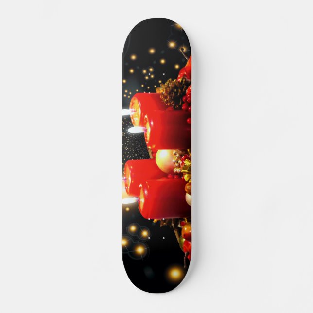 Skateboard Décoration de la chemise de Noël (Recto)