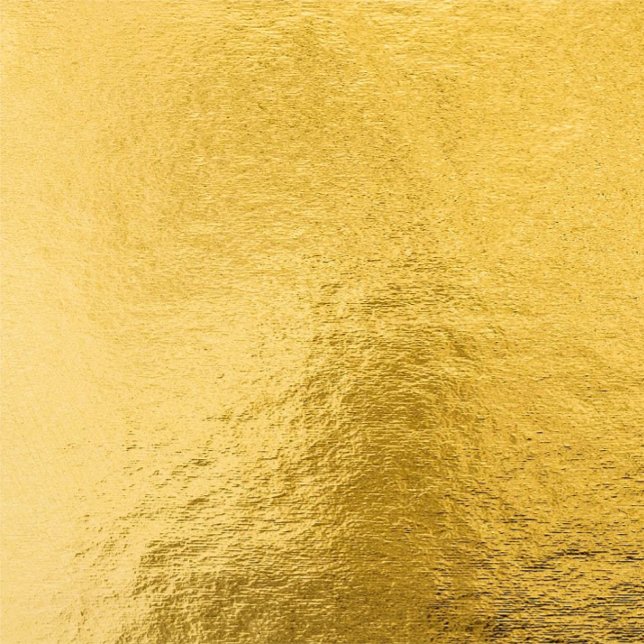 Skateboard Découpe en métal feuille d'or (Créateur téléchargé)