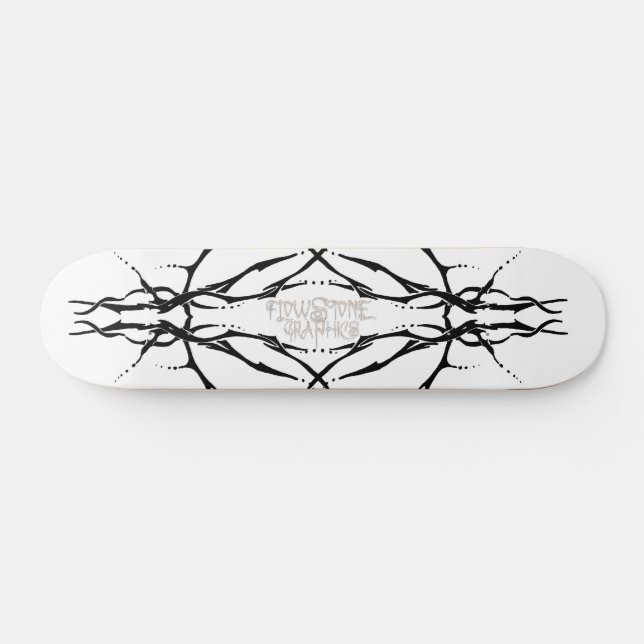 Skateboard Deer Skull Tribal Design pour les chasseurs de cer (Horz)