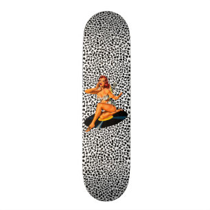 Skateboard Déesse de rockabilly