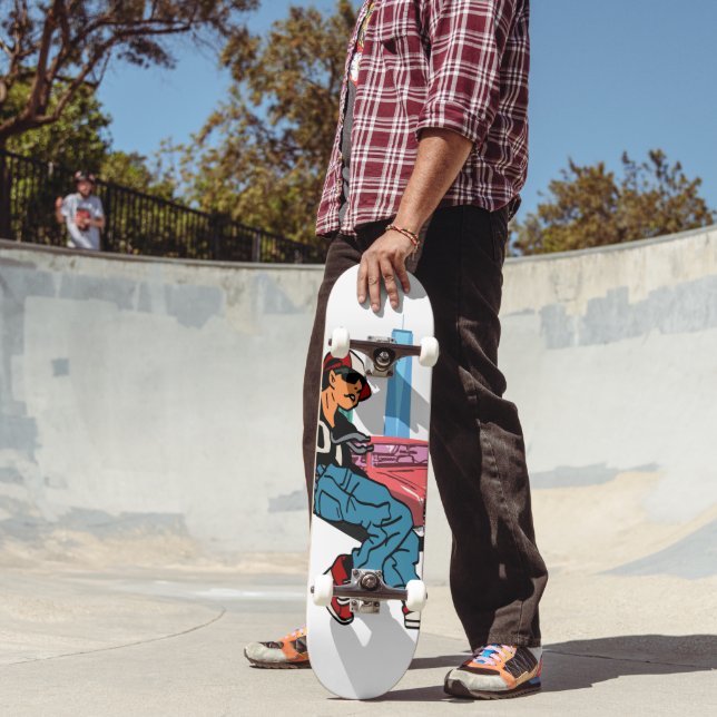 Skateboard Définir la tendance (Extérieur 2)