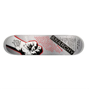 Skateboard Définition de planche à roulettes d'anarchie