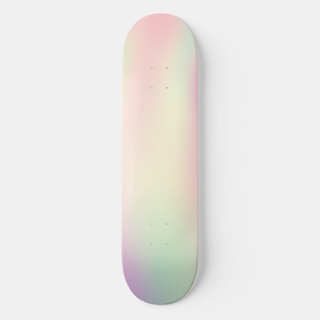 Skateboard Dégradé esthétique mignon (Recto)