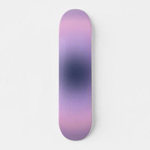 Skateboard Dégradé rouge de la lavande rétro