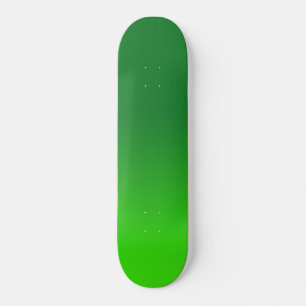 Skateboard Dégradé Vert Ombre Vivid Moderne Simple