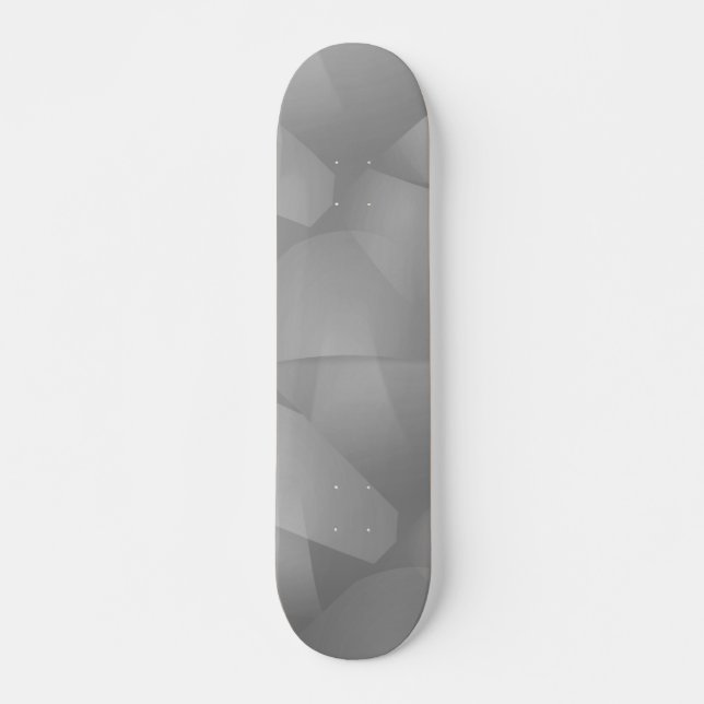 Skateboard Délicat Pliages Gris (Devant)