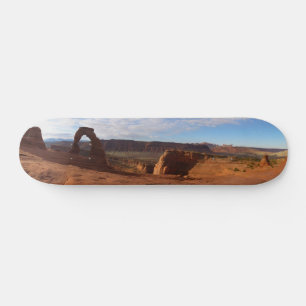 Skateboard Delicate Arch I au Parc national des Arches