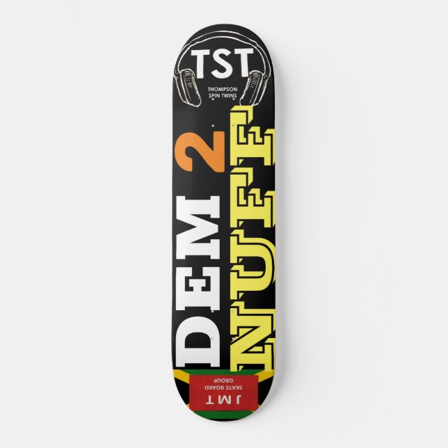 Skateboard DEM 2 NUFF Planche à roulettes (Recto)