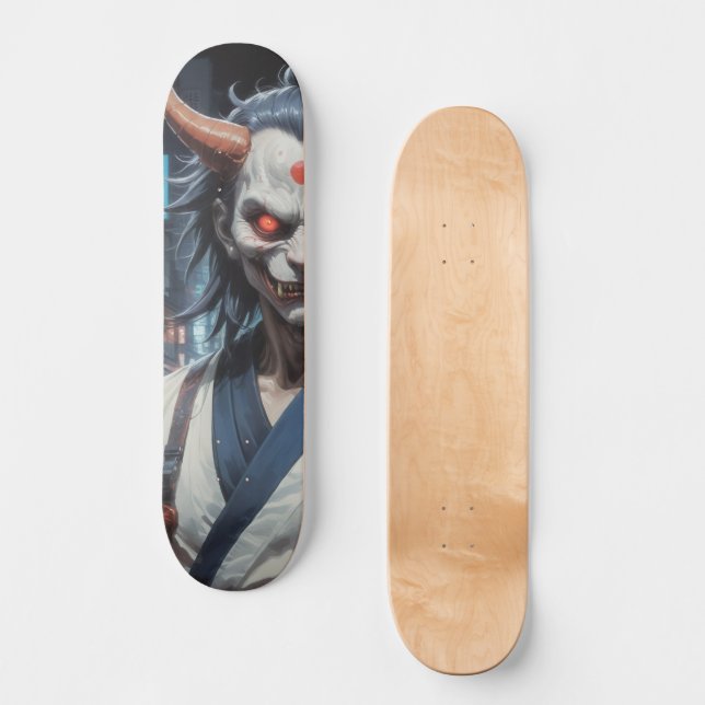 Skateboard Demon Samurai (Recto)