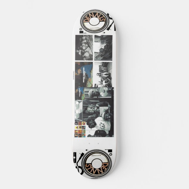 Skateboard DENNIS T.SOUNDCHECK PROD 8 Patinage 1/4" (Recto)