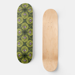 Skateboard Déplaisant mignon Plante printemps vert Imaginaire