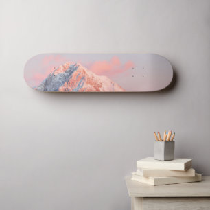 Skateboard Dernier soleil sur la montagne Storžič, Slovénie