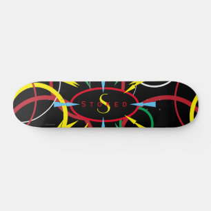 Skateboard des années 1980, pont de 7¾ po
