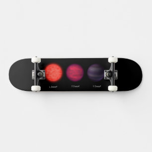 Skateboard Des Nains Brown Comme Le Voit Un Voyageur Interste