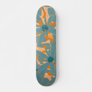 Skateboard Design de feuille contemporain pêche