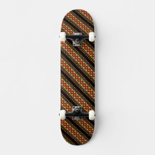 Skateboard Design de motifs floraux ukrainiens décoratifs mig