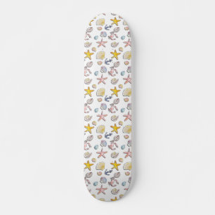 Skateboard Design de plage simple et agréable