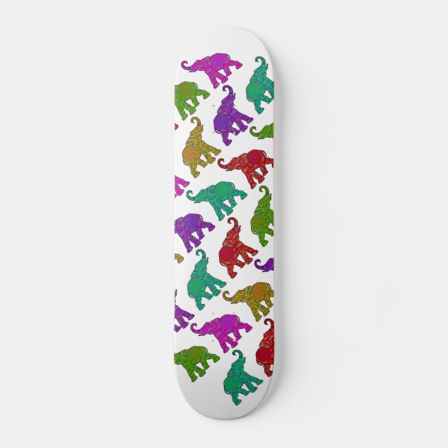 Skateboard Design de tuiles motifs Elephant Walk (Recto)