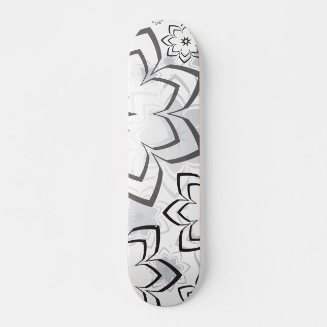 Skateboard Design floral 11 (Devant)