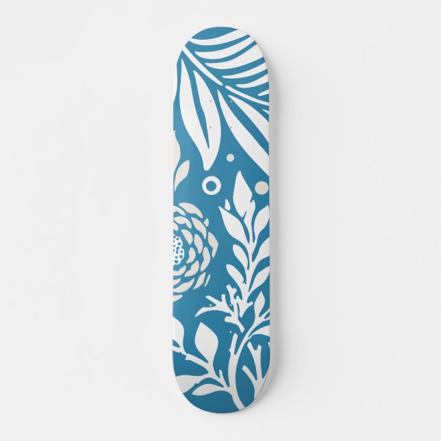 Skateboard Design floral 20 (Devant)