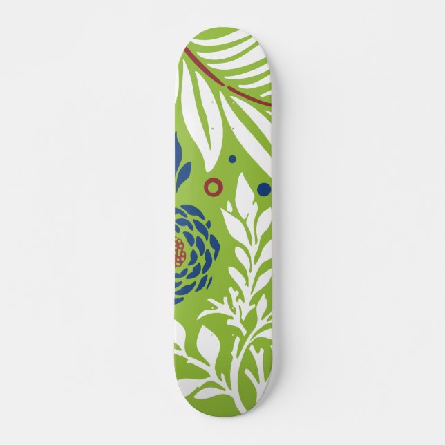 Skateboard Design floral 27 (Devant)