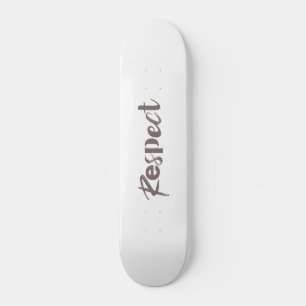 Skateboard Design moderne, créatif, cool, tendance du respect