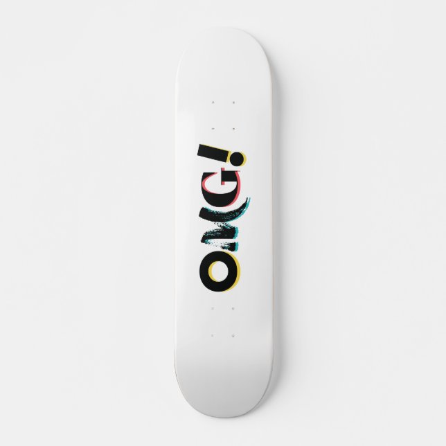 Skateboard Design moderne, ludique, dynamique, audacieux, ten (Devant)