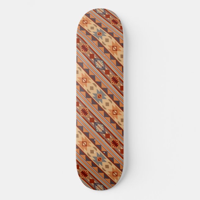 Skateboard Design Motif Sud-Ouest Tan (Recto)