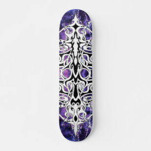 Skateboard Design tribal de Black and White Empire