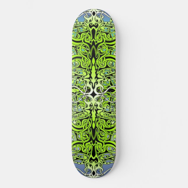 Skateboard Design tribal de Green Empire (Recto)