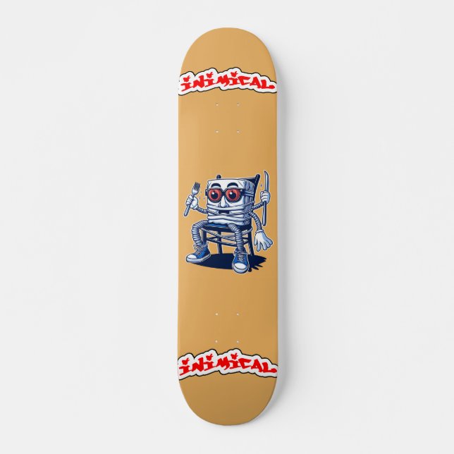 Skateboard Désolé Charlie (Devant)